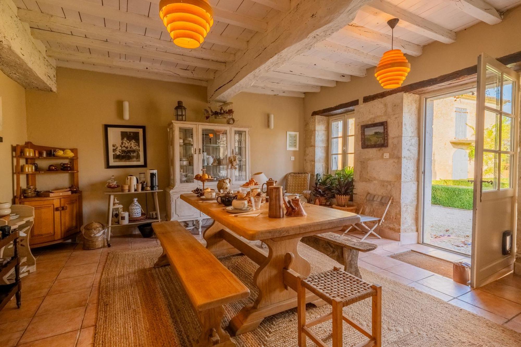 Propriete Le Monneton Bed & Breakfast Sainte-Christie ภายนอก รูปภาพ