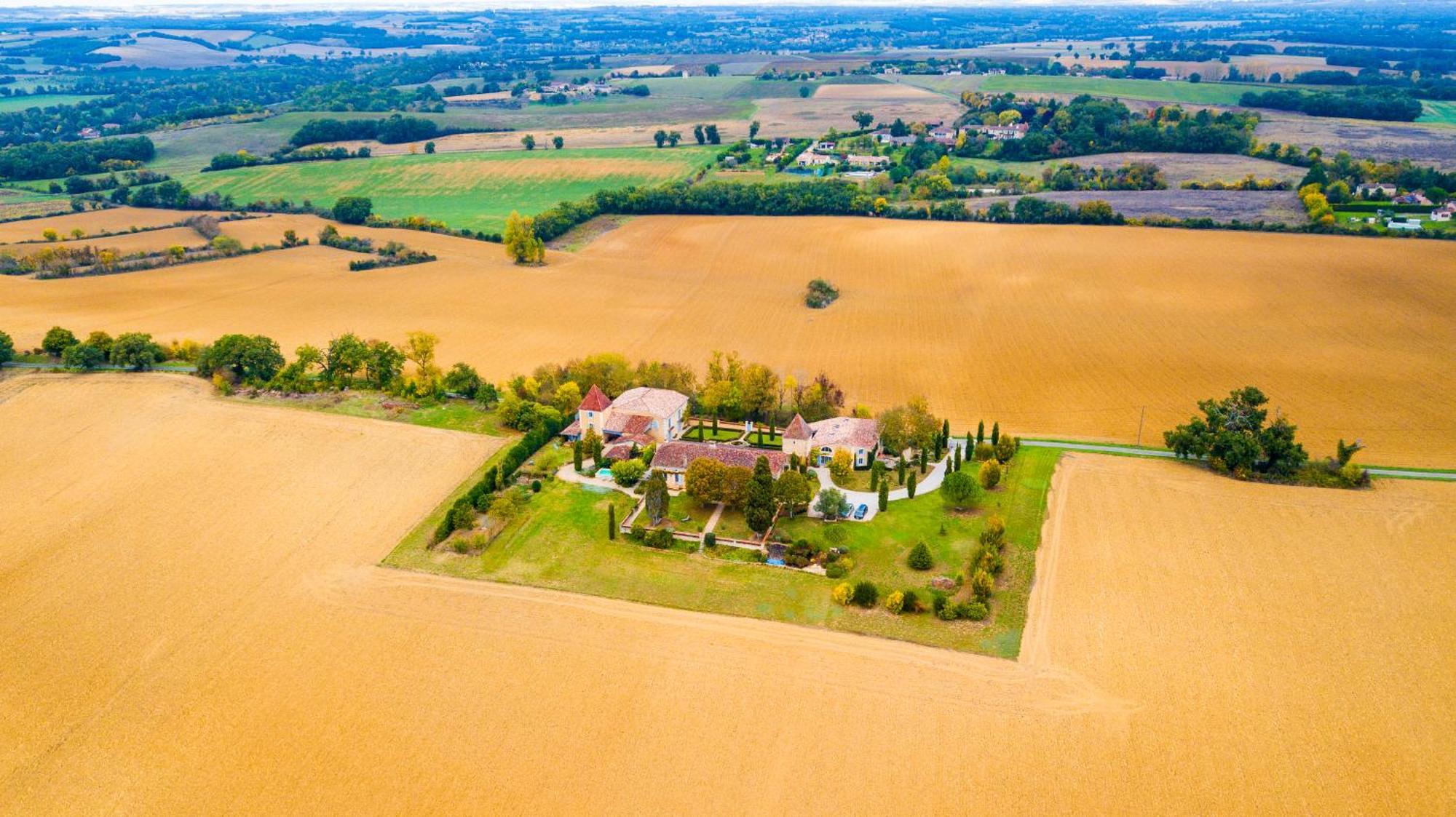 Propriete Le Monneton Bed & Breakfast Sainte-Christie ภายนอก รูปภาพ