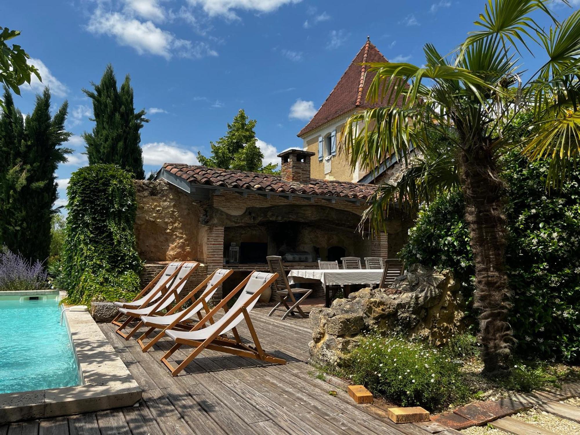 Propriete Le Monneton Bed & Breakfast Sainte-Christie ภายนอก รูปภาพ